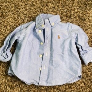 Pre loved Polo Ralph Lauren Baby Boys Solid Oxford